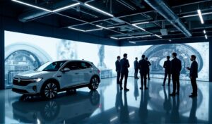 VW: China-Chips sind Zukunft der Autos | Symbolbild KI-generiert © 2026 EMH AG JS by Flux