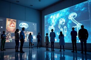 Zukunft der Medizin zum Anfassen | Symbolbild KI-generiert © 2026 EMH AG JS by Flux