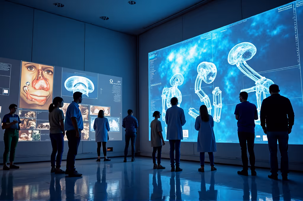 Zukunft der Medizin zum Anfassen | Symbolbild KI-generiert © 2026 EMH AG JS by Flux